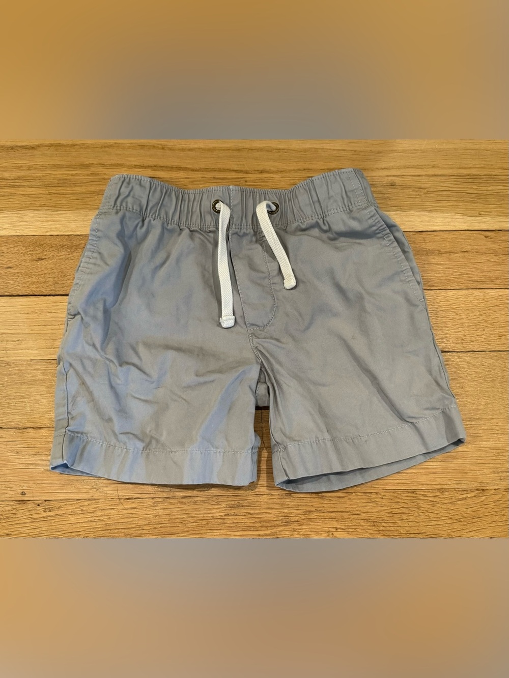 Crewcuts J. Crew Gray Drawstring Dock Shorts 4 4t
